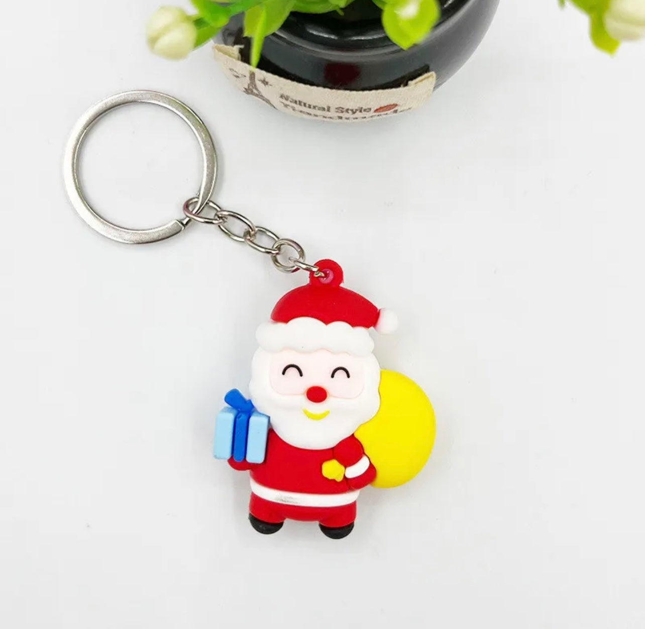 Christmas Keychain Holiday Gift