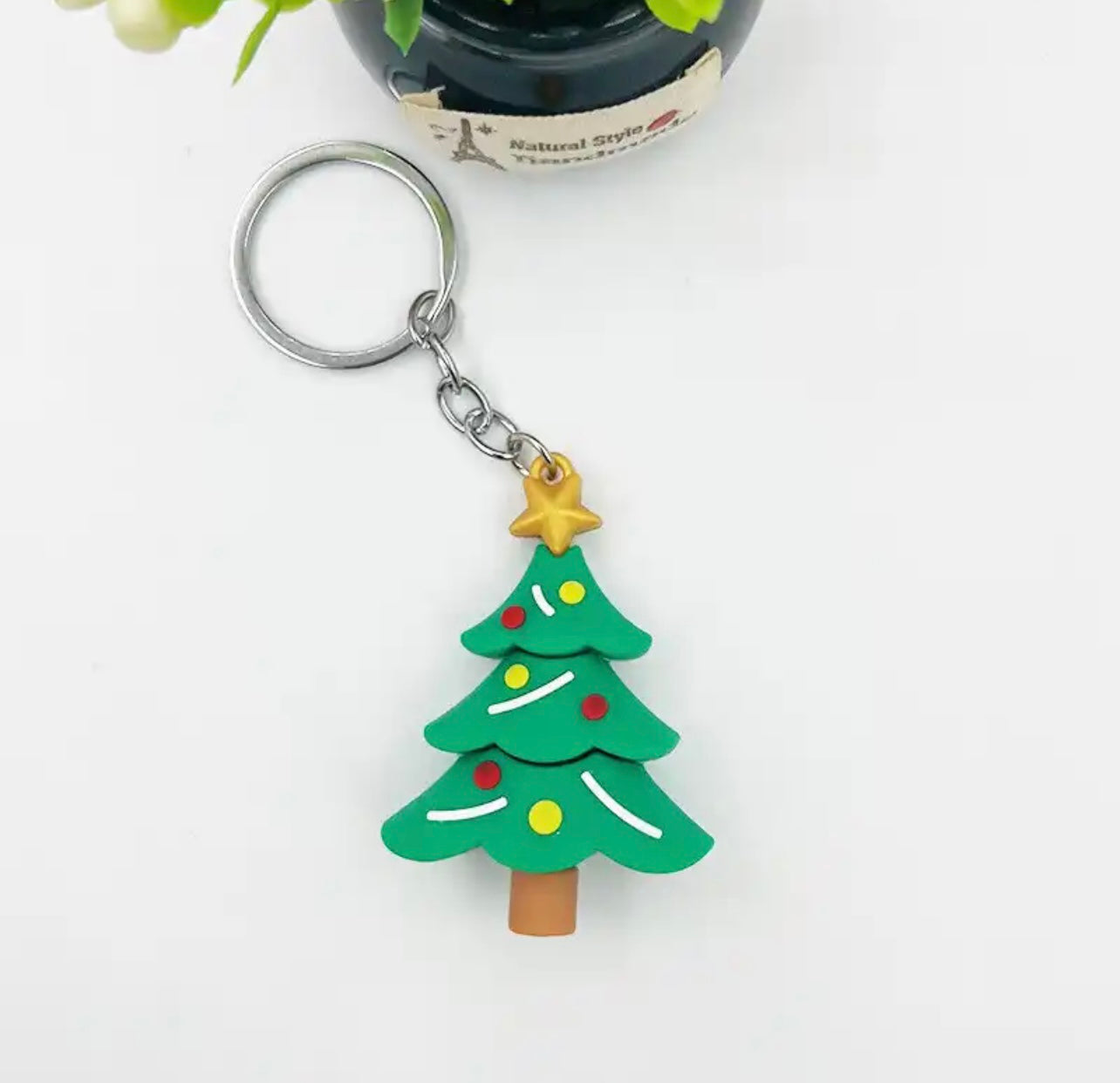 Christmas Keychain Holiday Gift