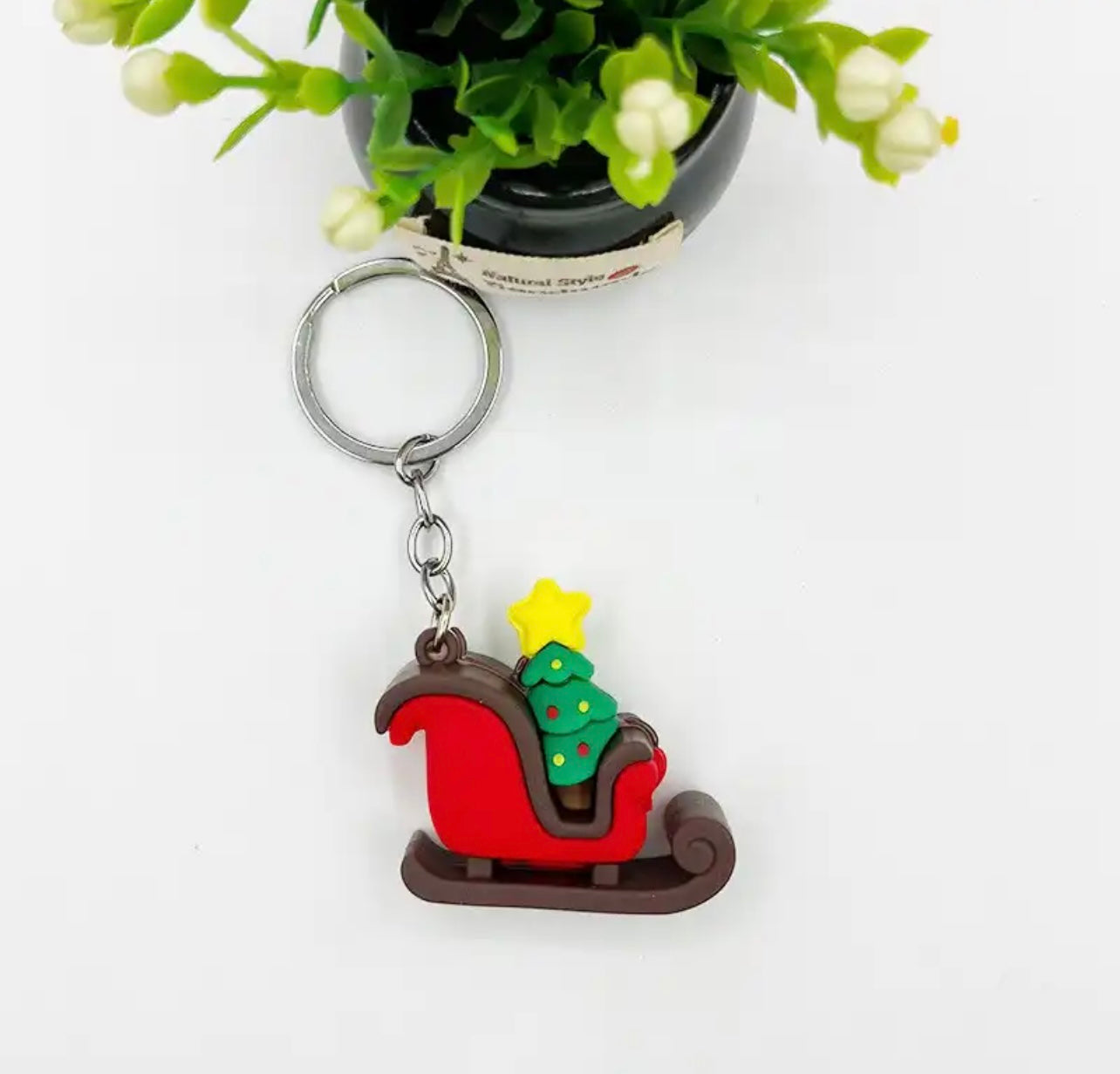 Christmas Keychain Holiday Gift