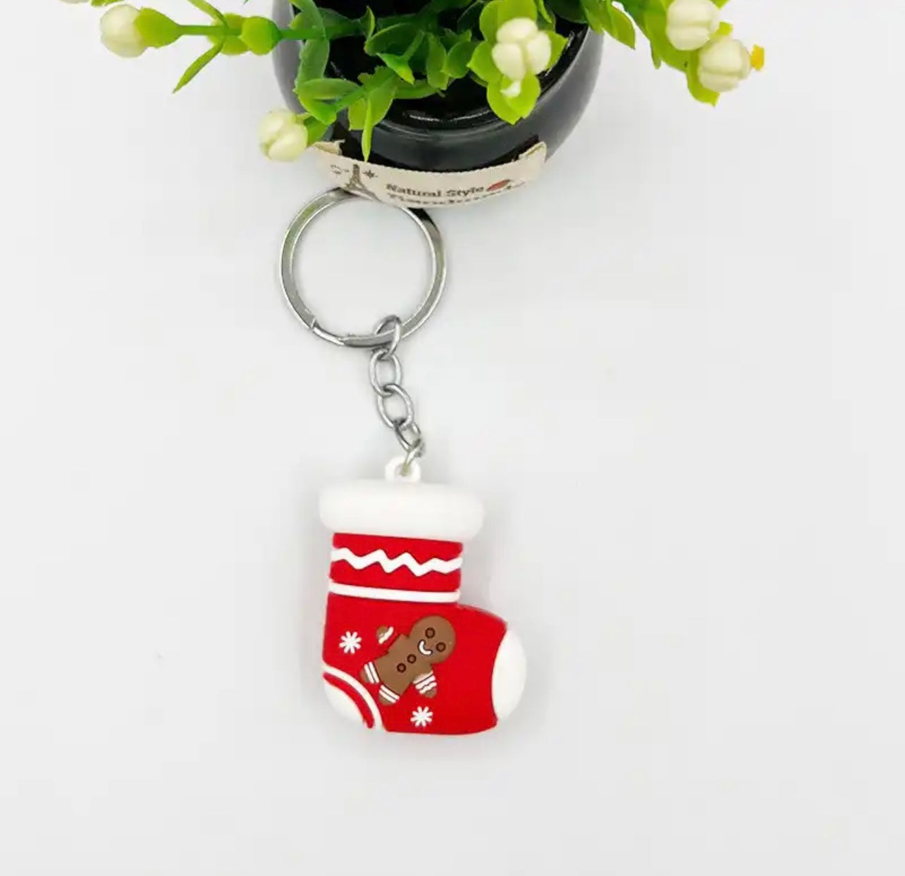 Christmas Keychain Holiday Gift