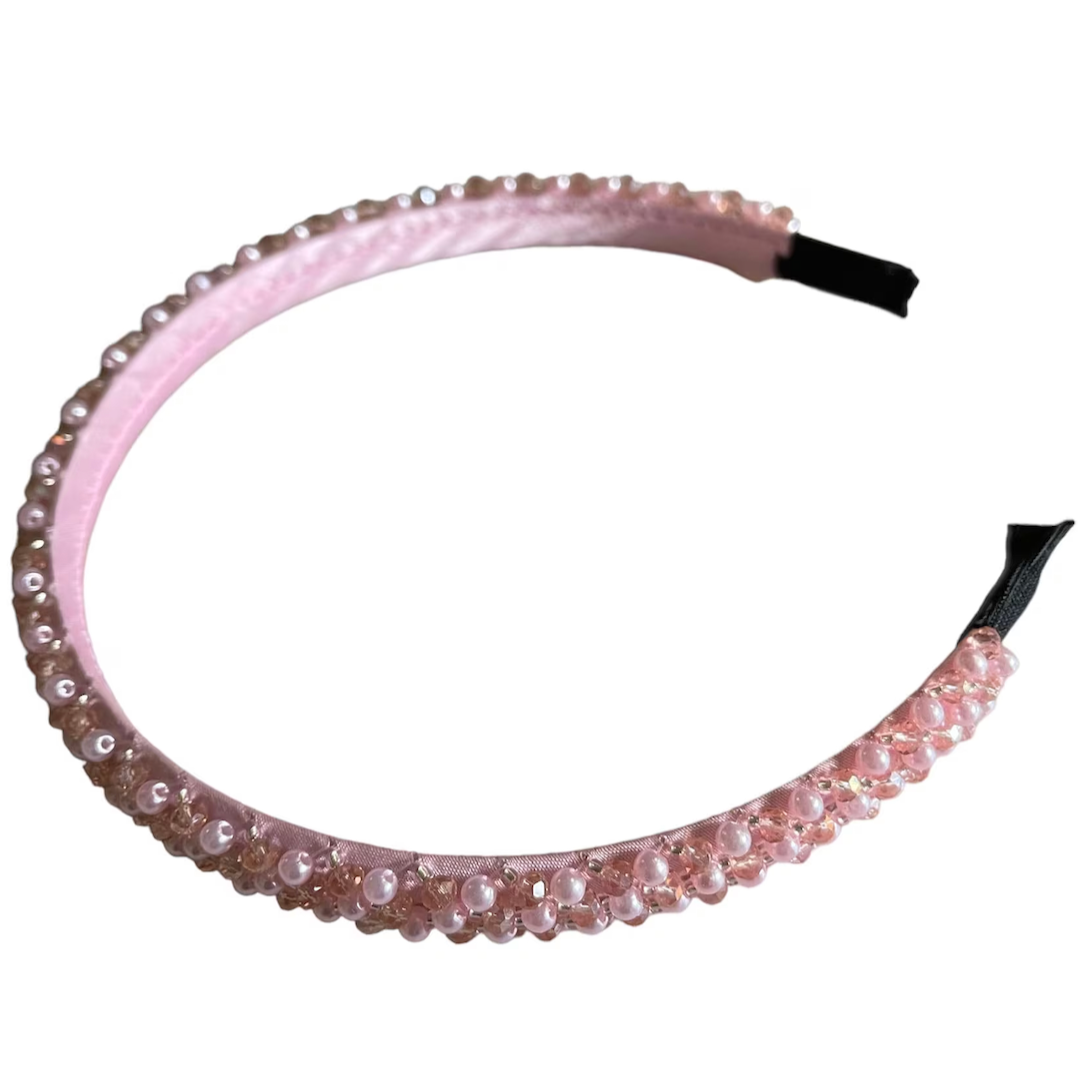 Rhinestone Crystal Headband For Glitter Gemstone Delicate Hair Band Luxury Shiny Handcrafted Head wear