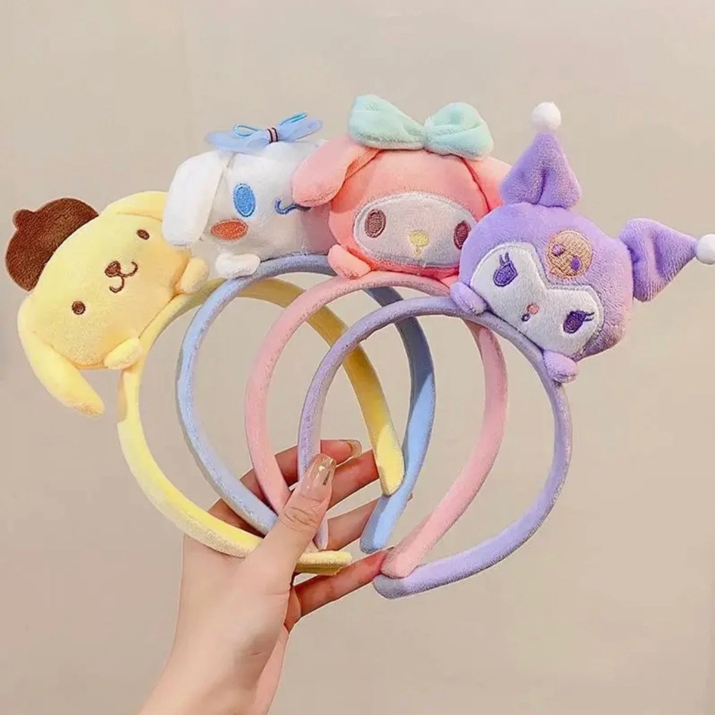 Kawaii Cute HeadbandTrendy Makeup Headband, Kawaii Japanese, spa, soft and light weight, facial headband, skincare, face washing, makeup headband.