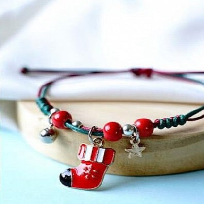 Christmas Bracelet with Charms