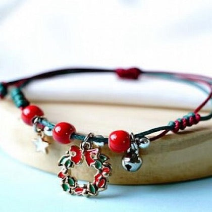 Christmas Bracelet with Charms