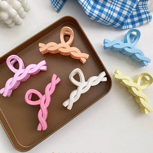 Macaron Hair Claw Clips - 4.3 Inch To Hold Hair Without Sliding Out Of Place Hair Clamps，Claw Clips For Thick Hair