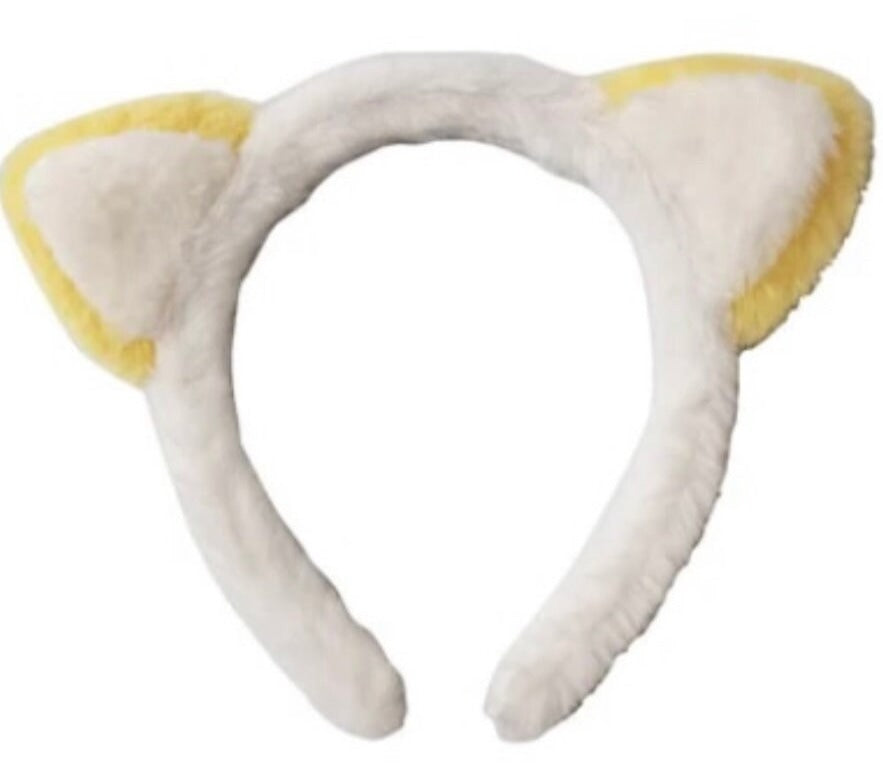 Cat Ear Headband, spa, soft and light weight, facial headband, fashion hair accessory.