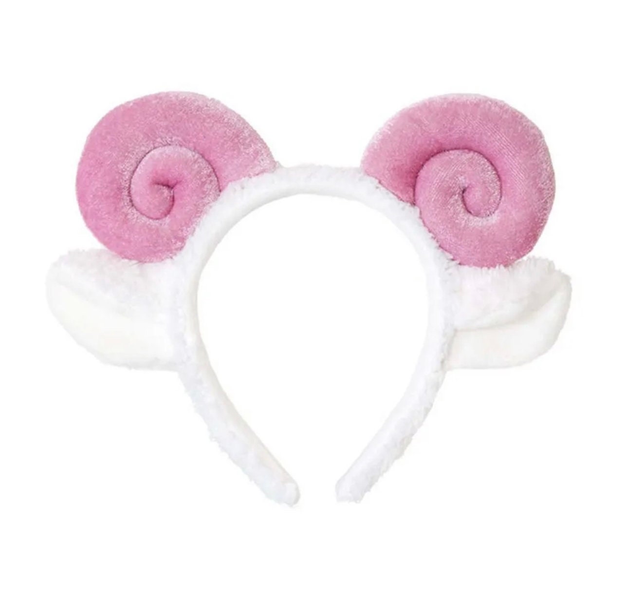 Cute Lovely Sheep Ears Hair Hoop Adorable Sheep Headband Spa Headband for Women