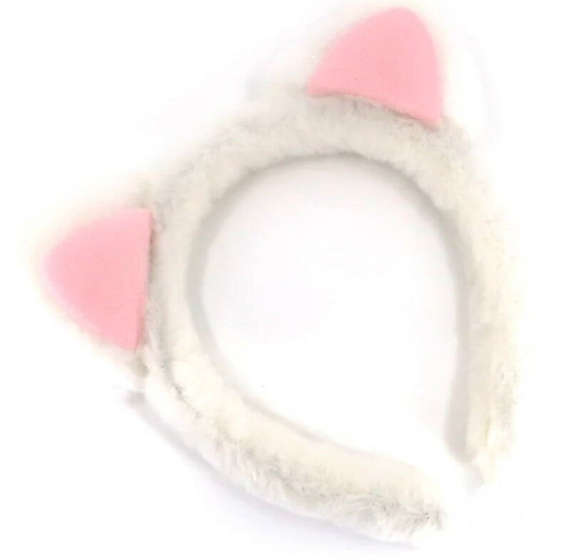 Cat Ear Headband, spa, soft and light weight, facial headband, fashion hair accessory.