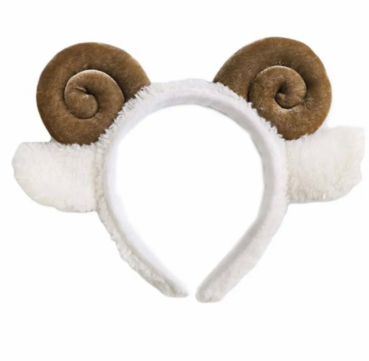 Cute Lovely Sheep Ears Hair Hoop Adorable Sheep Headband Spa Headband for Women