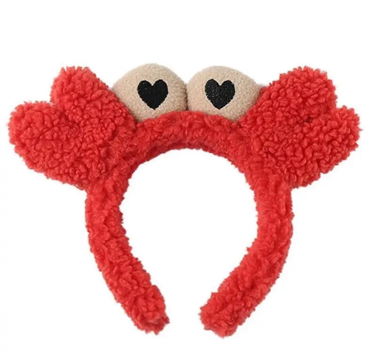 Cute Little Crab Plush Headband, SPA HEADBAND